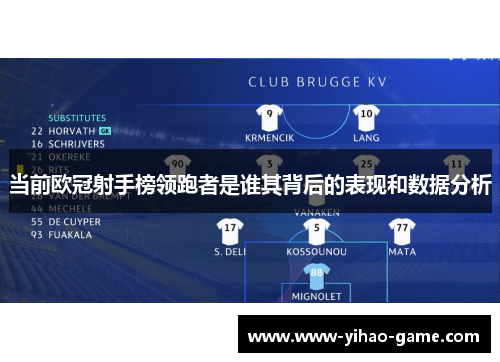 当前欧冠射手榜领跑者是谁其背后的表现和数据分析