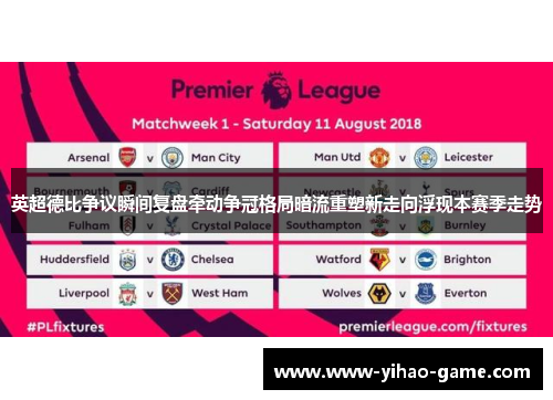 英超德比争议瞬间复盘牵动争冠格局暗流重塑新走向浮现本赛季走势